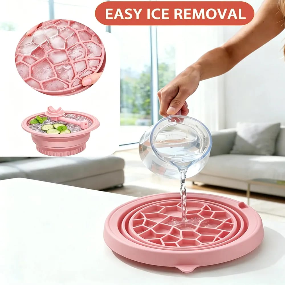 GlowChill Silicone Ice Bowl – Facial Therapy & Massage Bowl