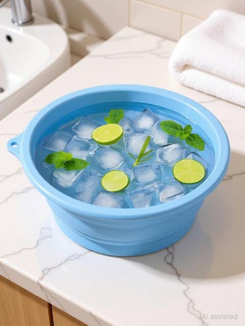 GlowChill Silicone Ice Bowl – Facial Therapy & Massage Bowl
