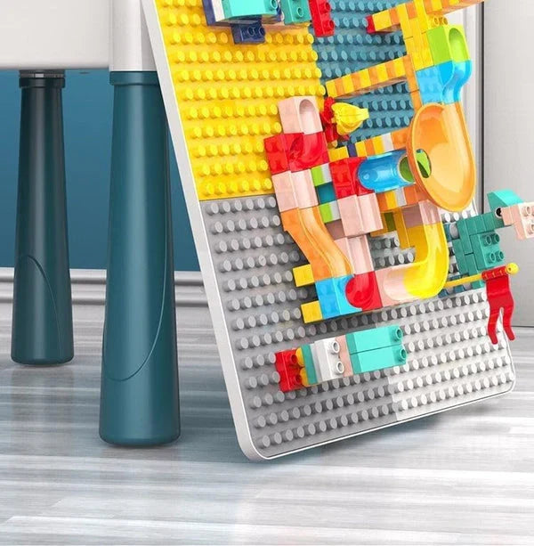 5-in-1 Blocks Creative Building Blocks Table + CHAIR