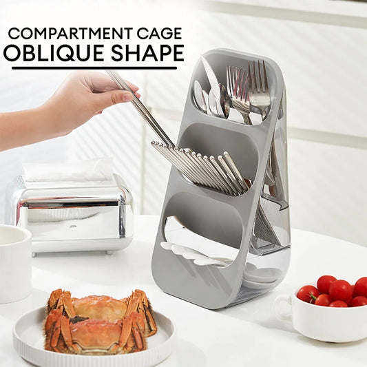 3-Layer Cutlery Nest – Smart Kitchen Organizer