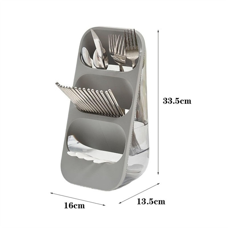 3-Layer Cutlery Nest – Smart Kitchen Organizer