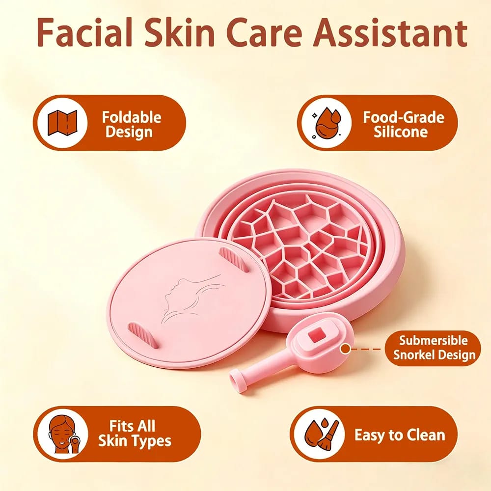 GlowChill Silicone Ice Bowl – Facial Therapy & Massage Bowl