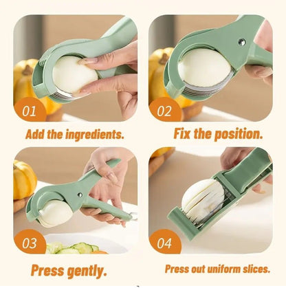 5 Blade Vegetable & Fruit Cutter and Slicer