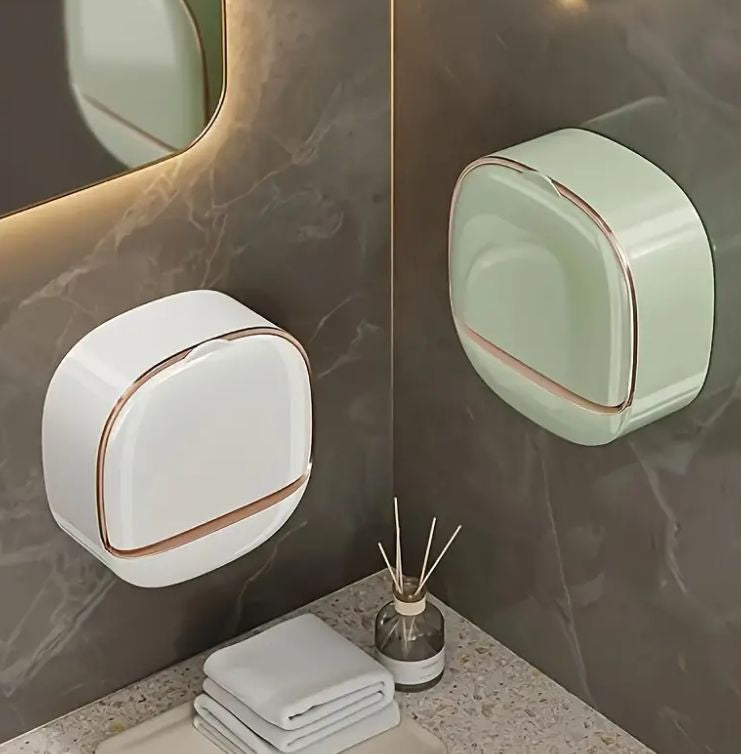 Self-adhesive Wall-Mounted Luxury Soap Dish  Random Colours