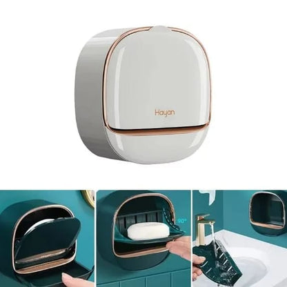 Self-adhesive Wall-Mounted Luxury Soap Dish  Random Colours